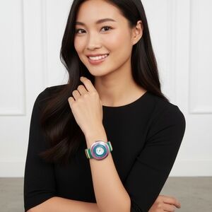 Vibrant Multicolor Women's Watch